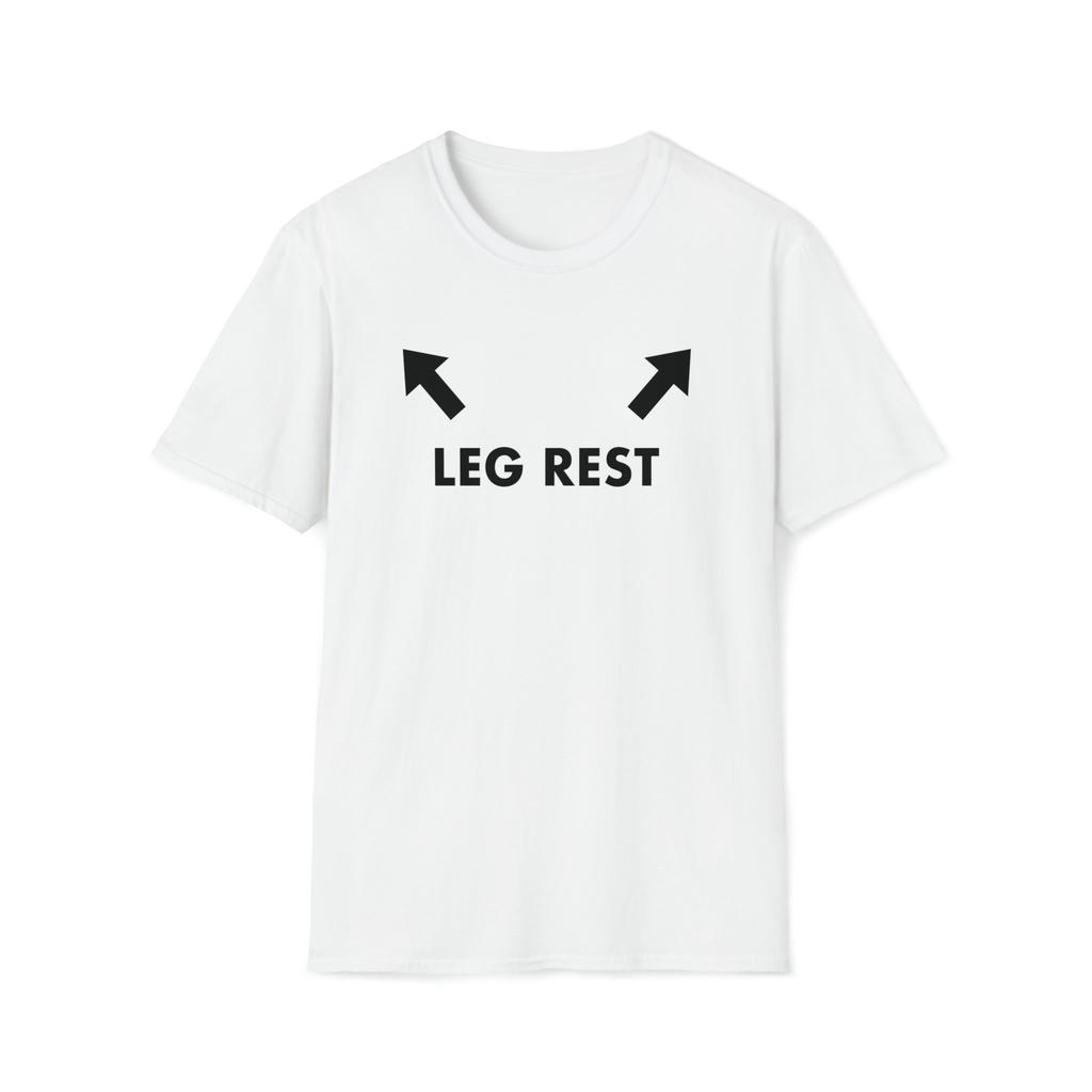 Humor Printed Leg Rests Dad Joke Adult T-Shirt Hip Hop Casual Fashion Loose Streetwear Man Tshirt Hot Sale Fathers Day Gift Tees