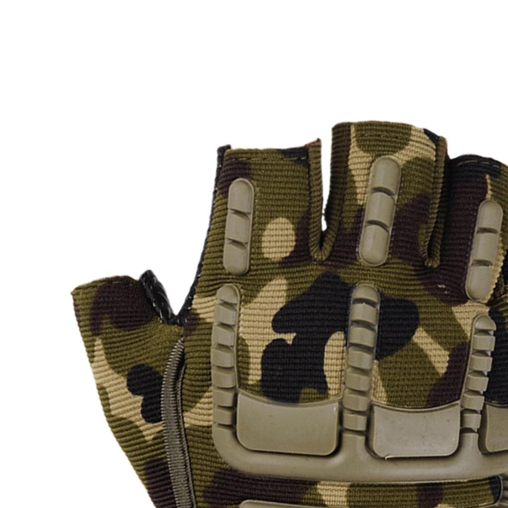Half Finger Gloves Fingerless Gloves Comfortable Bike Gloves Gym Gloves for Running Driving Outdoor Activities Men Adults
