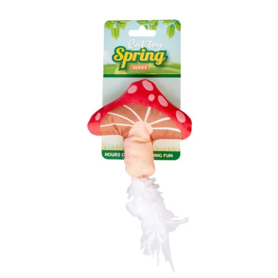 Plush Toy Enhance Bonding Reduce Furniture Damage Durable Bite-resistant Toy for Kittens