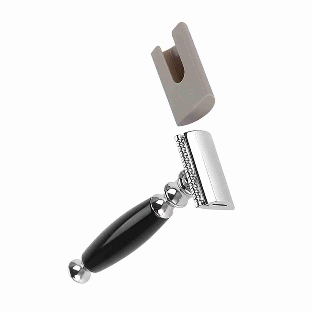 Stainless Steel Beard Shaping Template and Razor Mustache Shaving Set (Knife Head Cover)