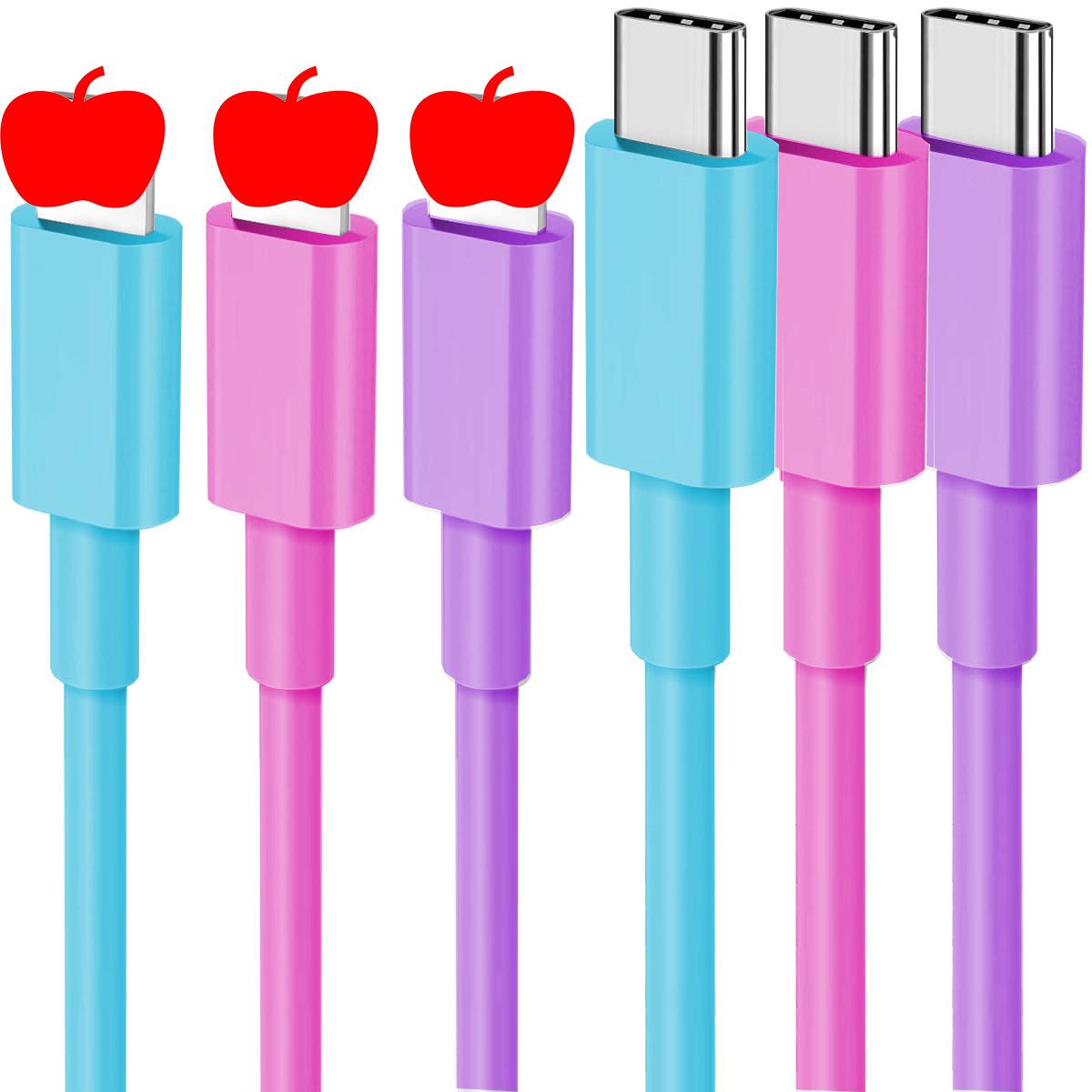 

20W Fast Charging Cable for Apple iPhone (7/8/X/XS/XR) 1m фиолетовый