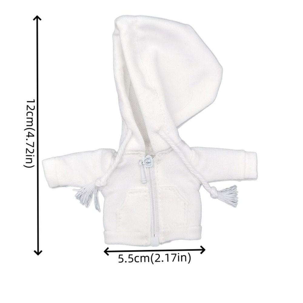 Handmade Obitsu11 Hoodie Casual Wear Doll Clothes Girls Toy Ob11 Baby Coat  1/12 Bjd