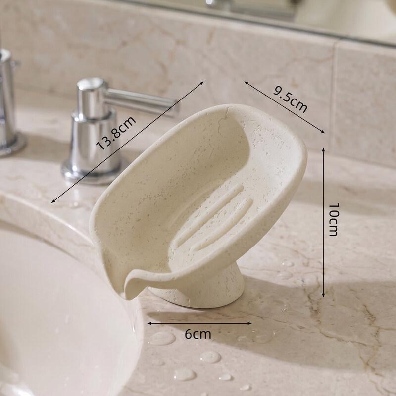 LIEI Travertine Draining Soap Dish