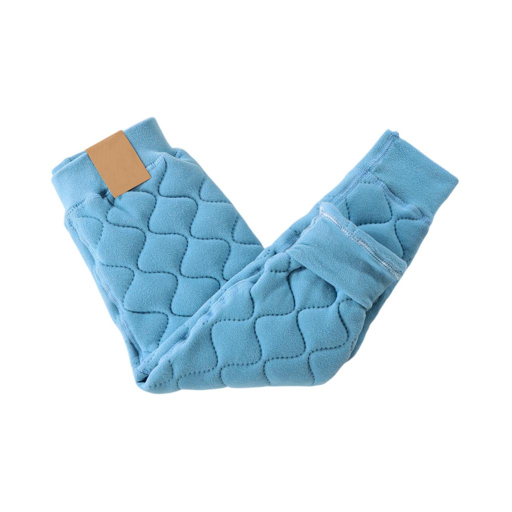 Vinter Pojkar Och Flickor Enkla Byxor Varma Byxor Tjocka Byxor Leggings