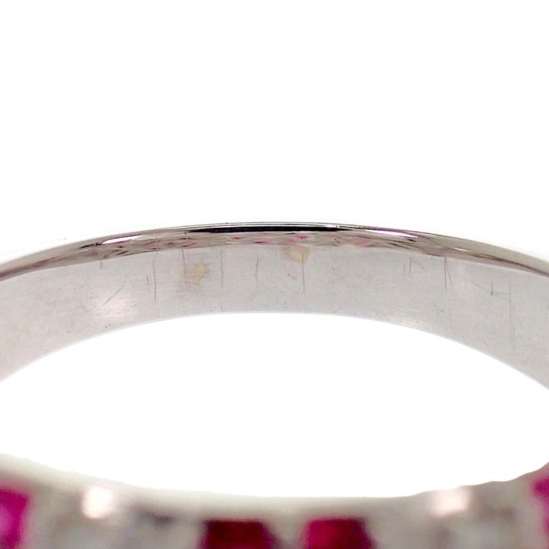 no brand  #15(JP Size) ring K18 white gold Women