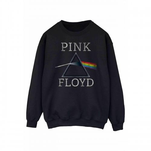 Pink Floyd Womens/Ladies Dark Side Of The Moon Boyfriend Fit Sweatshirt