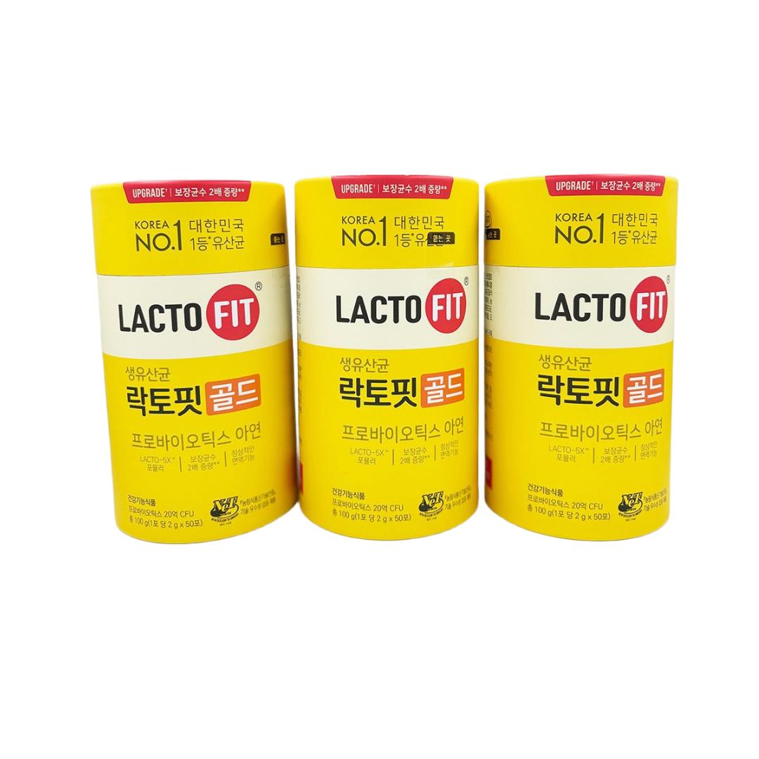 

Lacto-Fit Gold Daily Probiotic Powder Stick 50 Sticks 3EA 3EA