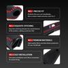 QCSD2 Car Handbrake Cover Hand Sewn Protective Gear Shift Lever Sleeve For BMW M 1 3 4 5 6 7 Series X1 X3 X4 X5 G20 G38 F48 E36 E39