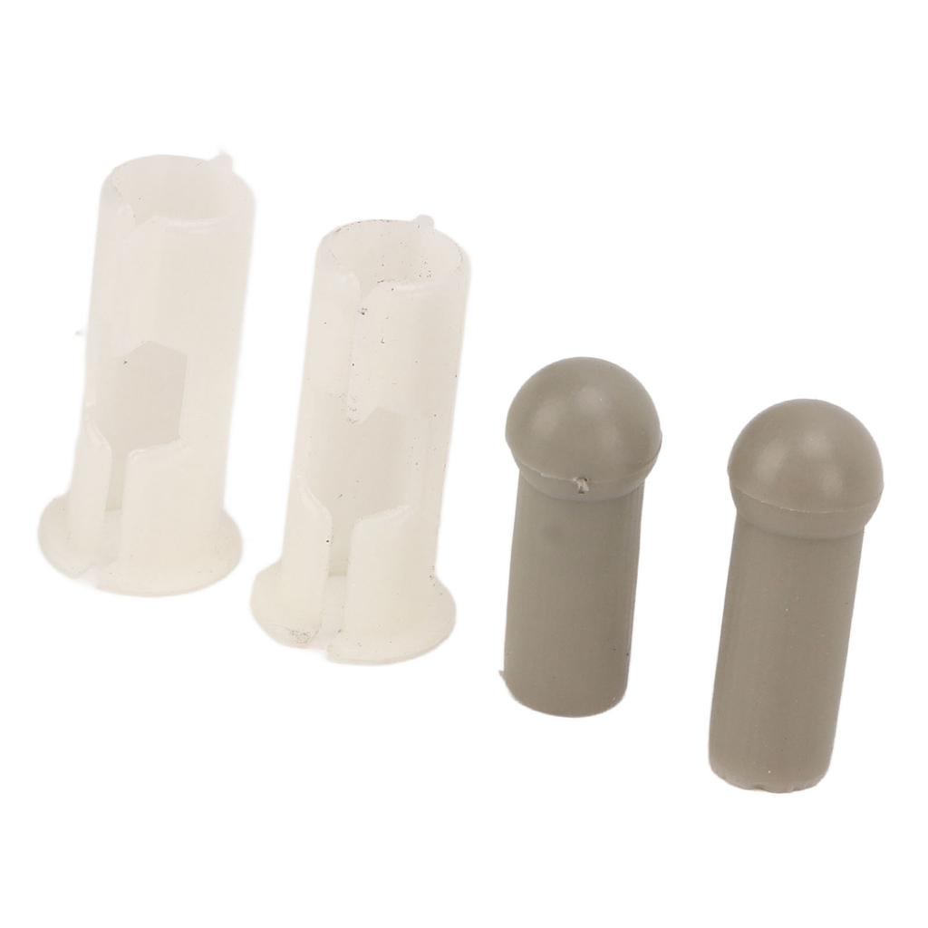 2 Set Sun Visor Tip Bushing Kit Car Accessories Replacement for Camaro Firebird 1967‑1969