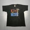 Vintage 90s King Of Unfinished Projects Tshirt Single Stitch Black XL Worn Humor
