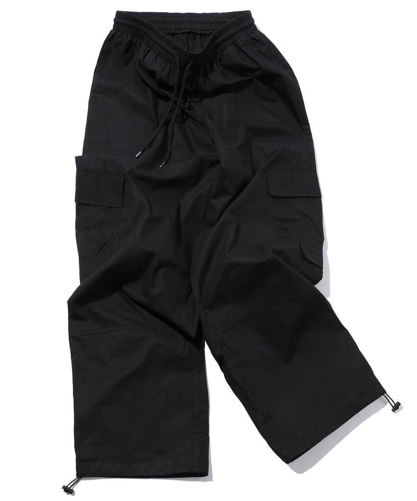 CPGN STUDIO Weite Cargohosen Schwarz