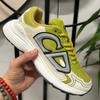 New versatile fashion casual men's and women's trend breathable sports shoes dad letter b30 heightening shoes