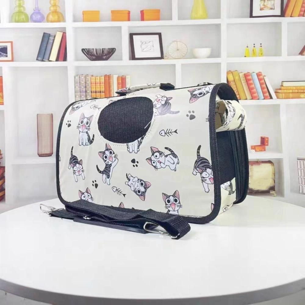 Breathable Pet Outing Bag Multi Functional Foldable Cat Bag Portable Pet Carrying Bag  Small Dogs