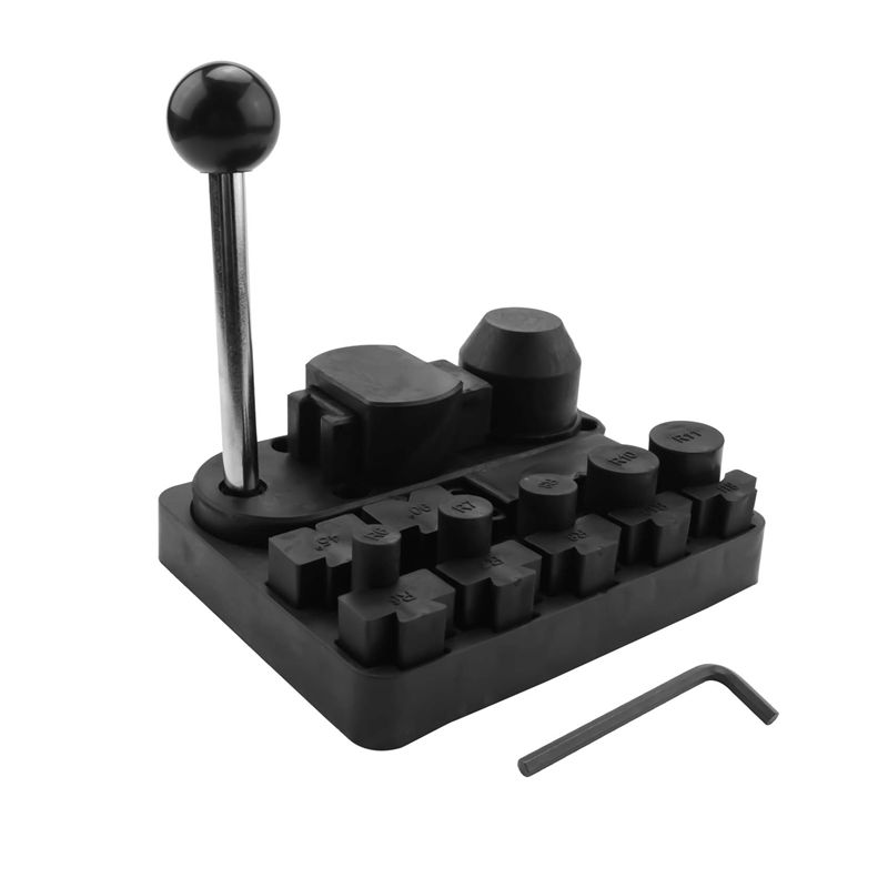 

A60zring Bending Tool Set, Professional Ring Bender Ring Making Tool Multifunctional Jewelry Tools Ring Maker Toolmay чорний