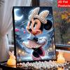 Disney Pearl Painting Set Minnie Mouse with Pearls Exquisite and Sparkling Artwork Perfect for Home Wall Decoration and Handmade Gifts