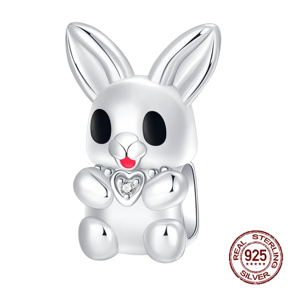 925 Silver Family Grandma Love You Mother Beads Pandent Charm Fit 4MM Hole Diameter Bracelet DIY Bead Ms Jewelry Gift