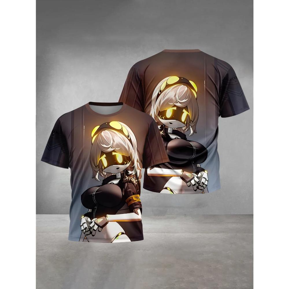 3D Print Baby Anime M-Murder D-Drones Clothing 5 to 14 Years Male Outdoor Clothes for Children Boy Girl Child T-Shirt Top Shirts