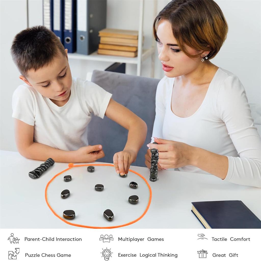 Juego, Juego de Mesa Magnético, Juego Magnético de Mesa Divertido, Juegos Familiares para Niños y Adultos