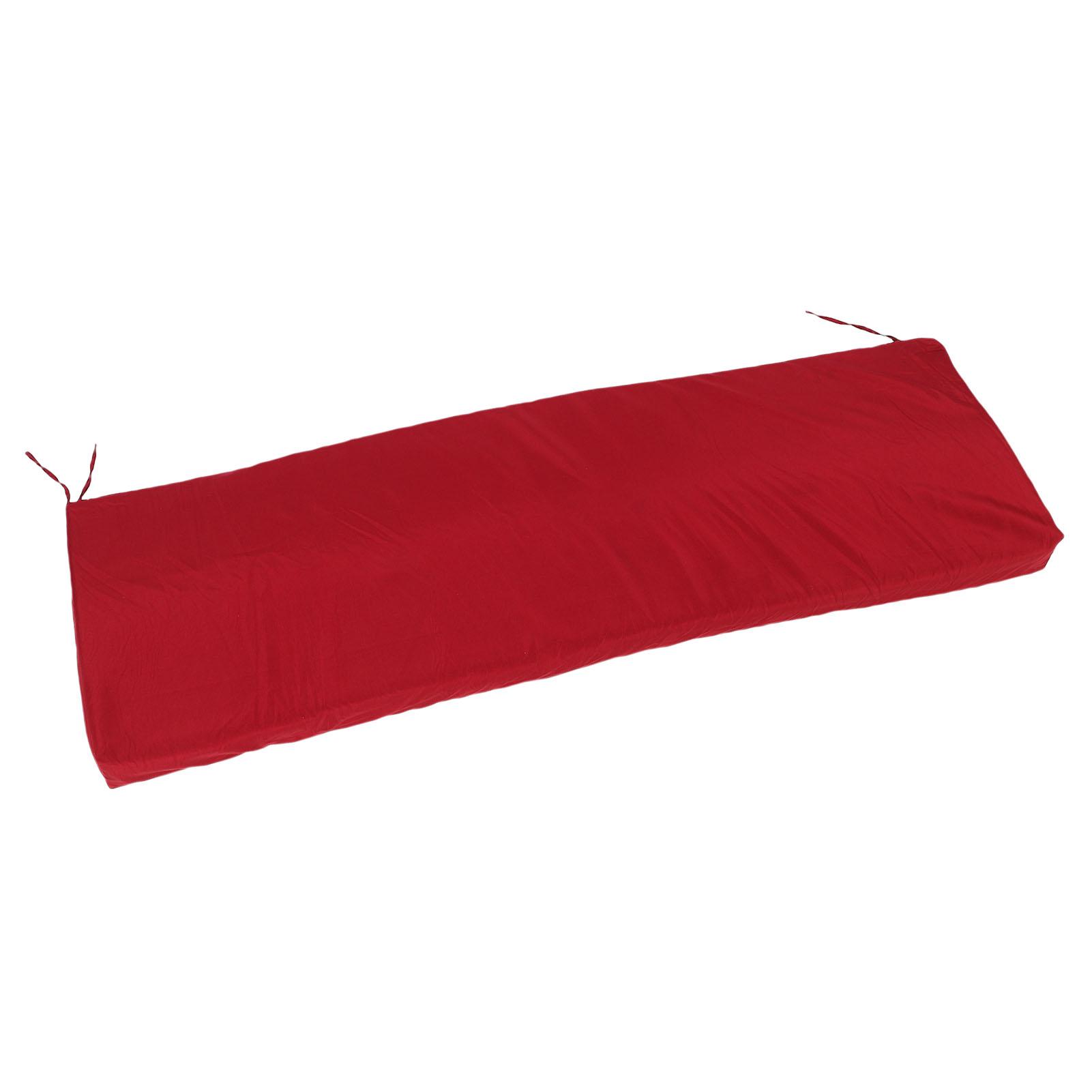 Outdoor Bench Cushion Water Proof Patio Furniture Garden Sofa Settee Couch Swing Pad with Strap Removable Cover