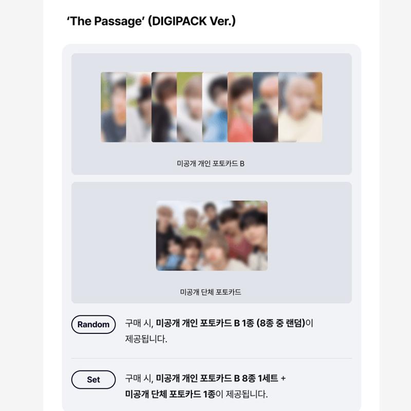 

[Передзамовлення] AHOF - 2-й Мініальбом [The Passage] Версія ДІДЖІПАК(Онлайн-вигода) POB WEVERSE RANDOM