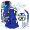 Tauchset: Maske mit Schnorchel, Schwimmbrille + Flossen