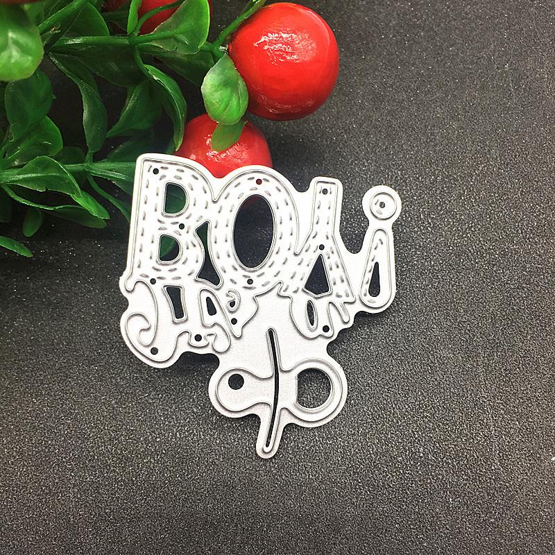 Girl and BOY Metal Stencil Embossing Cutting Dies for Diy Scrapbooking Paper  Stamps for Card Embossing Craft Decor