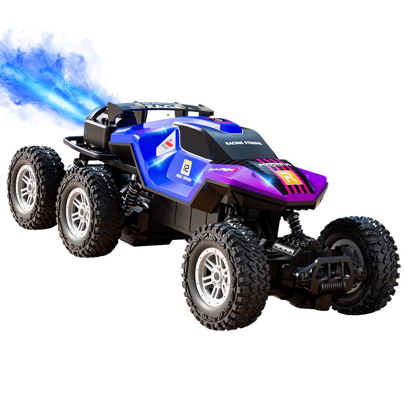 Nuobaman 6-Wheel Alloy RC Stunt Off-Road Vehicle