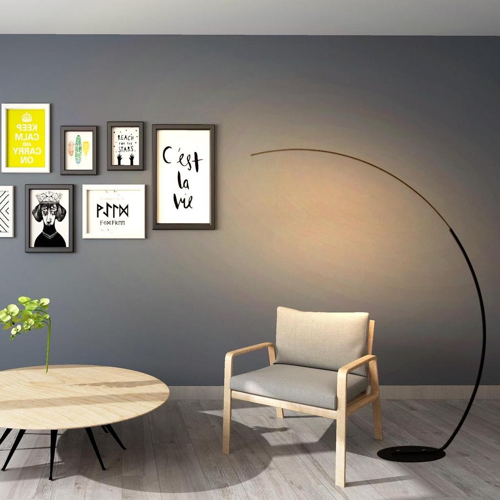 Modern Luxury Fishing Floor Lamp for Living Room, Bedroom, and Study