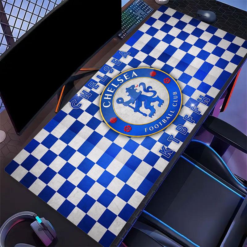 Chelsea Large Gaming Table Cushion Non-slip Laptop Tablet Big Mousepad XXL Mat Mini PC Playmat With Lock edge