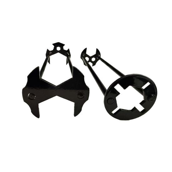 1/2Pcs Sink Wrench Long Pole Labor-Saving Design 6 in 1 Double-Head Faucet Wrench High-Strength Carbon Steel Multifunctional Plumbing Tool