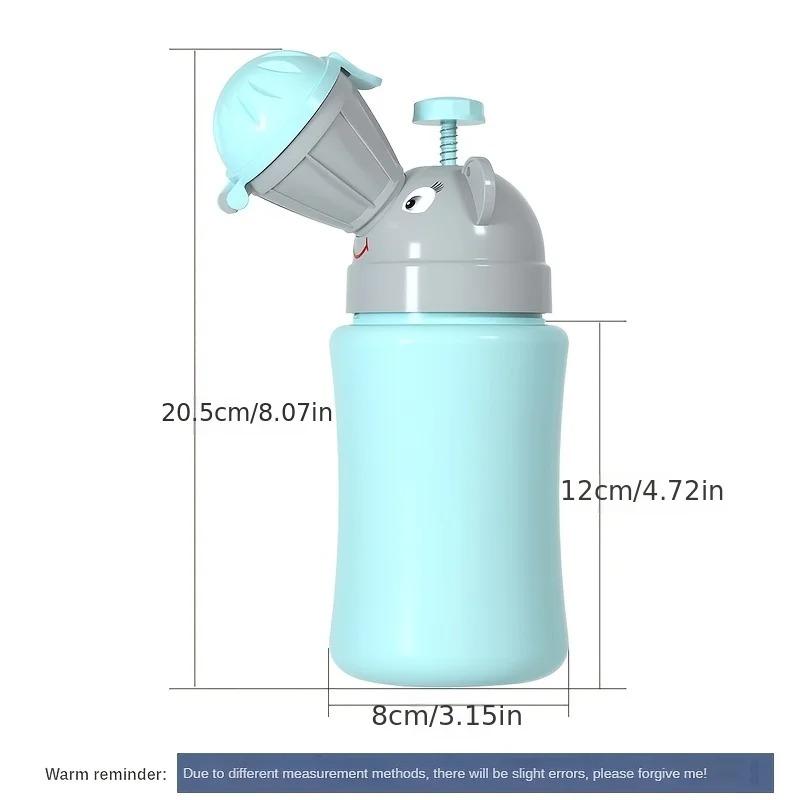 Vaso sanitário portátil para higiene de bebês, mictório para meninos e meninas, vaso sanitário externo para viagem, antivazamento, prático para crianças, treinamento de vaso sanitário