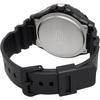 Casio Standard Big Face Quartz Watch MRW-210H-1AV Men's Black Silver Overseas Model