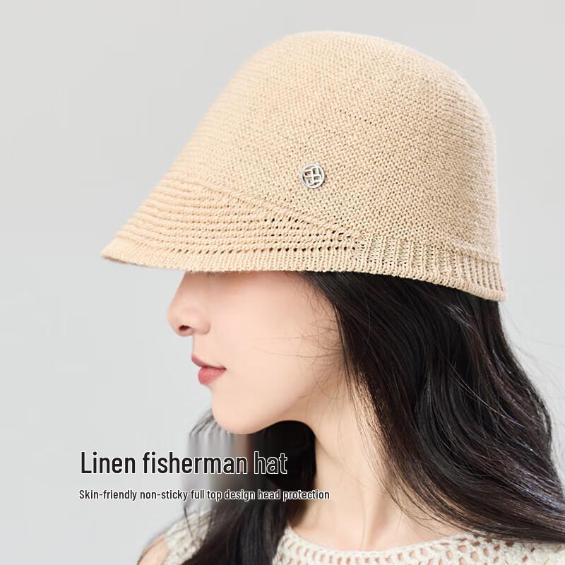 

JIUMU Women s Linen Sun Hat One Size