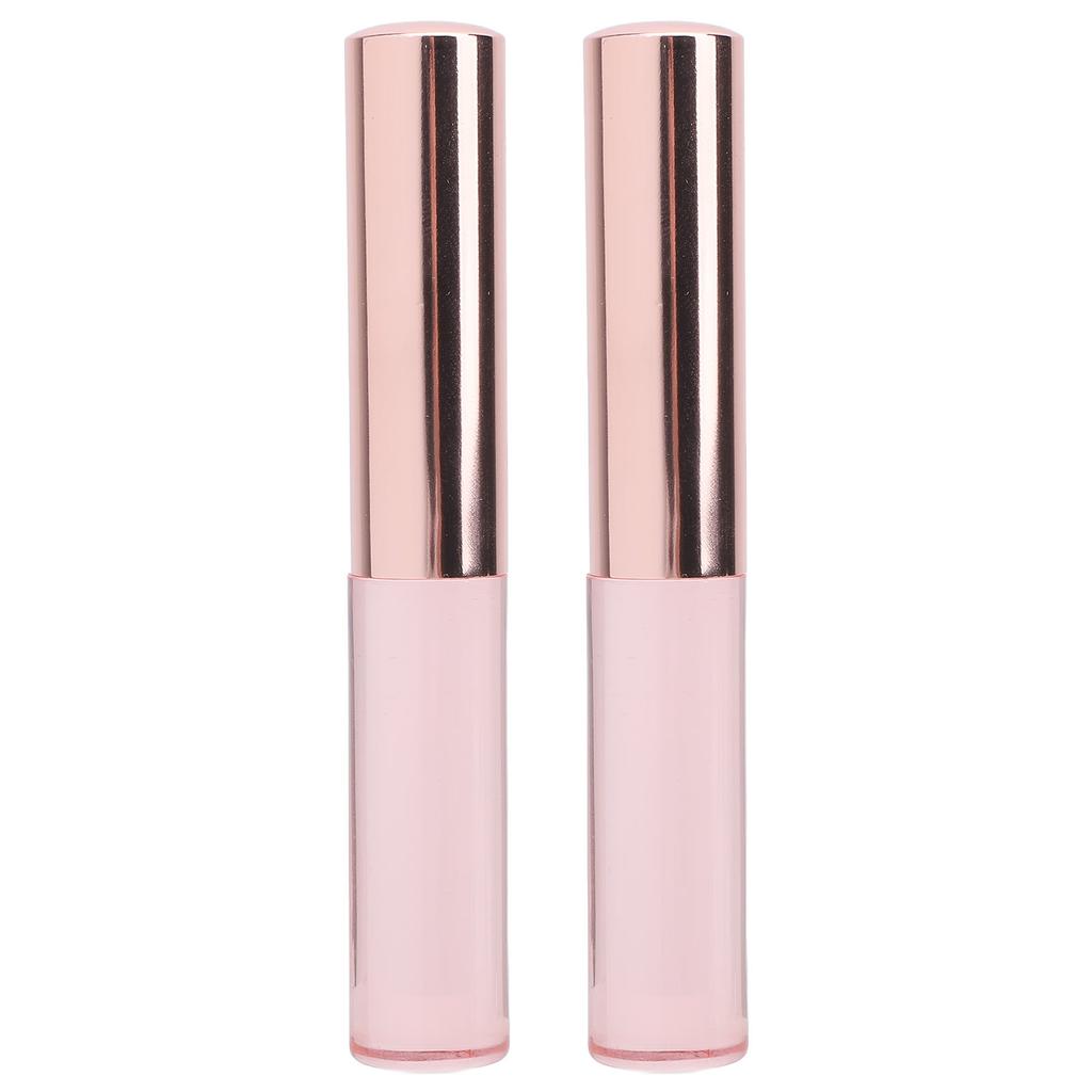 2pcs Lip Applicator Brush Portable Lip Gloss Applicator Makeup Lipstick Applicator for Lip Blush Eye