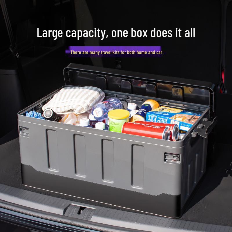 Foldable Car Trunk Organizer & Camping Storage Box
