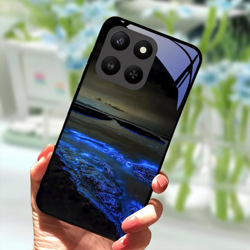 For Honor 400 Smart 5G Case Full Camera Protection Phone Cover Tempered Glass Cases For Honor 400Smart Case Shell Fundas Coque