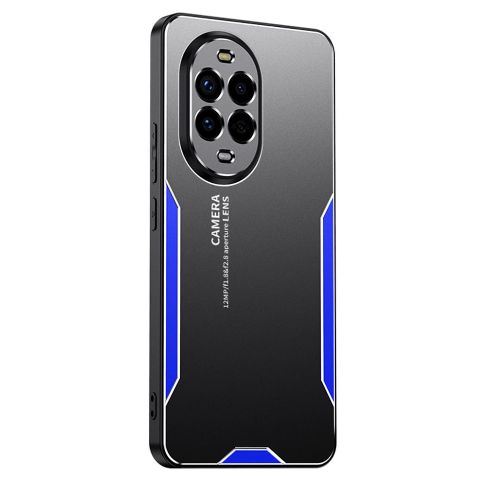 

For Huawei nova 14 Ultra 5G Phone Case Aluminium Alloy TPU PC Back Cover Blue