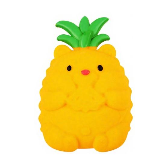 Adult Hand Stress Toy Fake Fruit Relief Toy, Peach Pineapple Strawberry Squeeze Giant Sensory Fidget for Home Office School