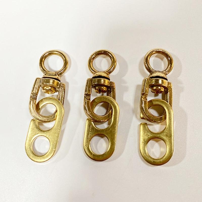 3 Pieces Brass Boat Flag Hooks Proof Marine Hardware for Harsh Environments Easy Mounting Flag Holders