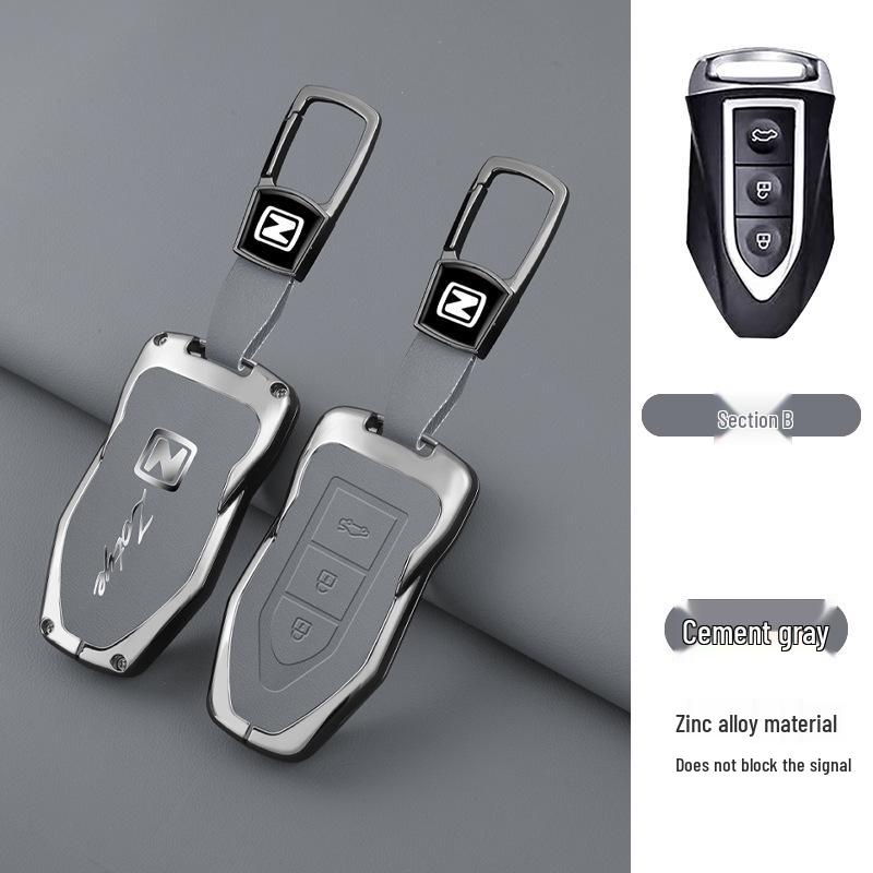 Zotye T600/T700 Damai X5/Z700 Full Wrap Sport Version Car Key Case for Men