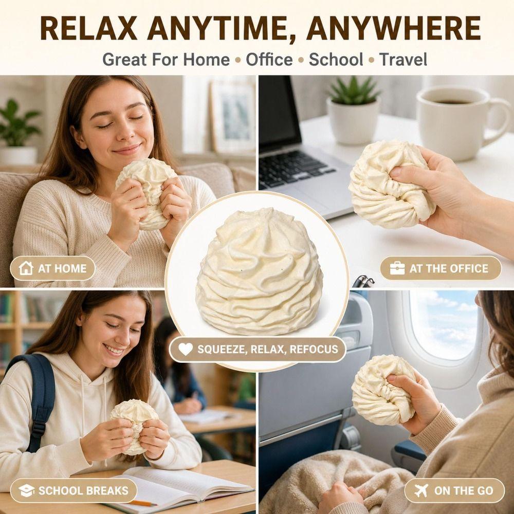 Soft Squishy Dessert Squishy Toy Anti-stress Stress Relief Toy Gifts Sensory Toy