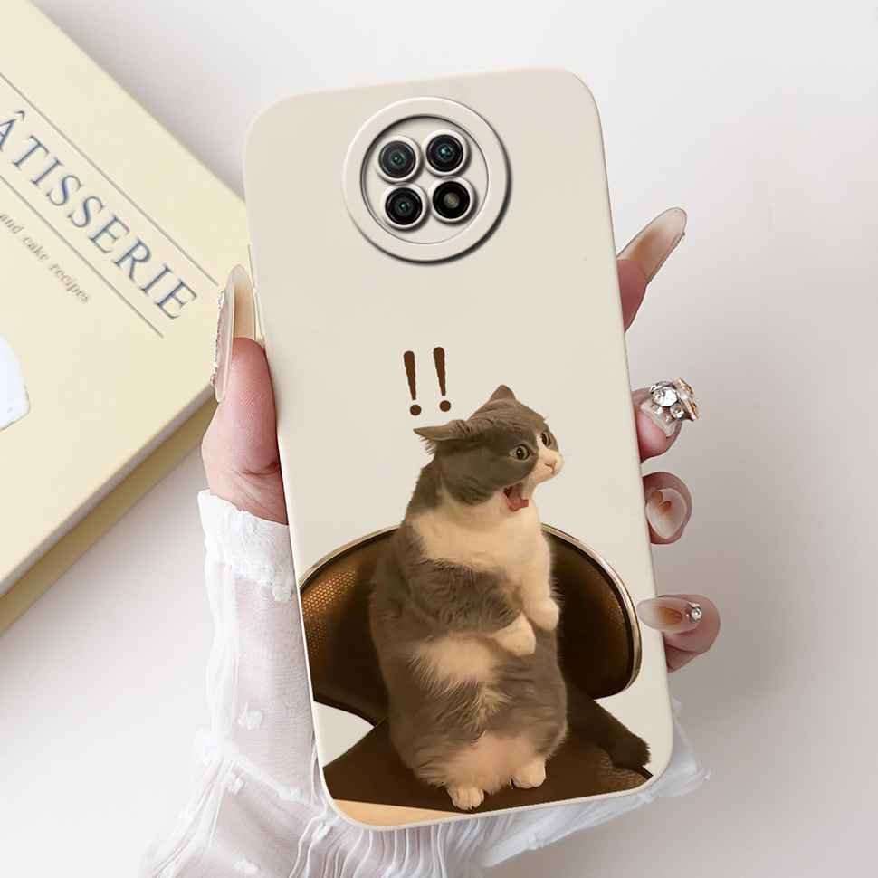 For Redmi Note 9 5G M2007J22C Case Cartoon Rabbit Soft Silicone Matte Cover For Xiaomi Redmi Note9 5G 6.53" Flower Shell Capa