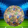 Custom Name Personalized Game Rainbow Friends Print Size 5 Soccer Ball Training & Match Football, for Team, Kicking, Gift for Football Enthusiasts