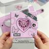 Sweet Lace Denim Style Mini Card Album Portable 3 Inch Photocard Binder Detachable Loose-Leaf Small Card Storage Bag