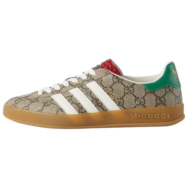 Adidas GUCCI X Women's Gazelle 'Beige GG Monogram' 715217 FAAR3 9751