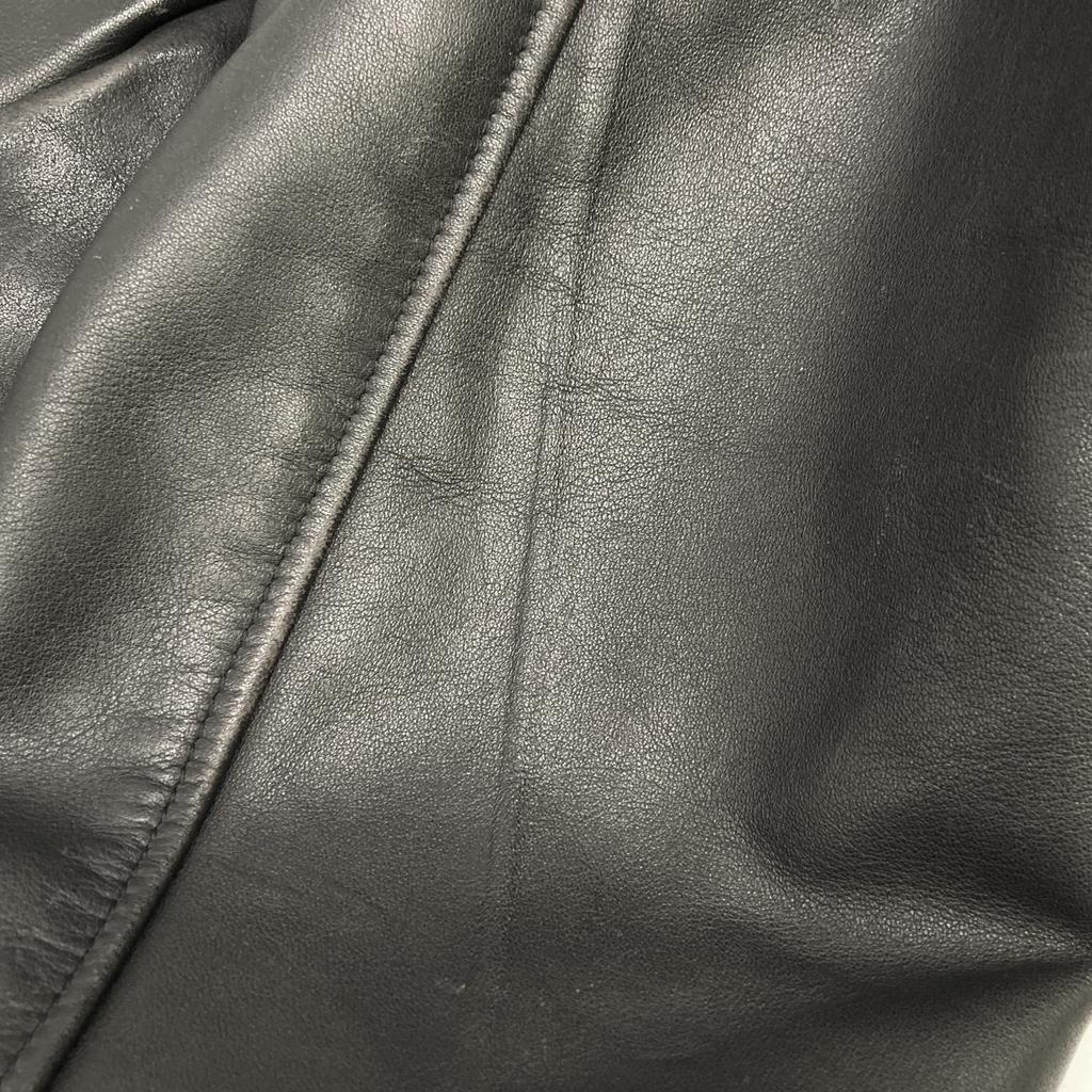 SCHOTT AT101 USA Made Collared Rider Jacket with Liner Jacket 34 blackUsed