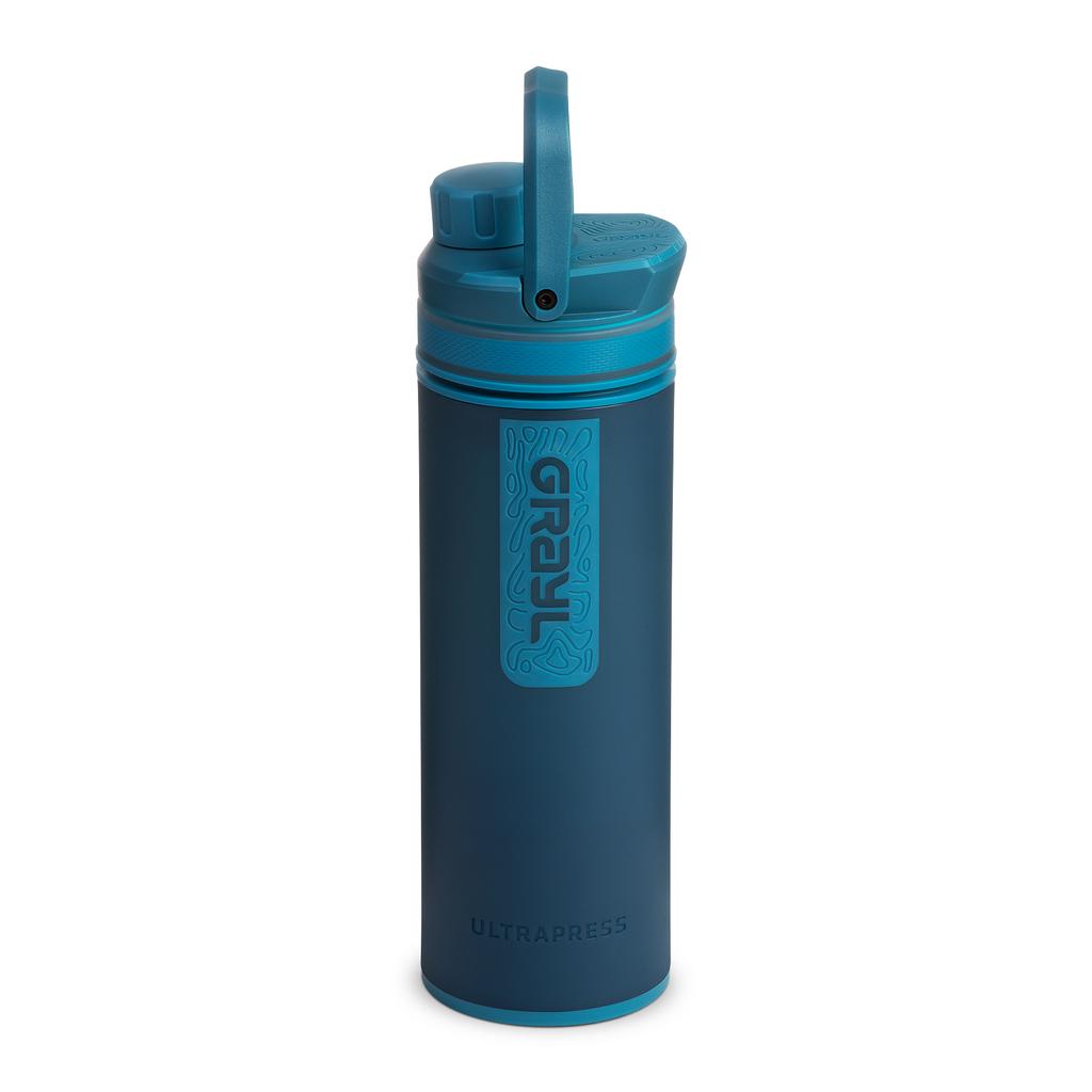 Geuleil Portable Water Purifying Bottle Ultrapress (500Ml)_Blue