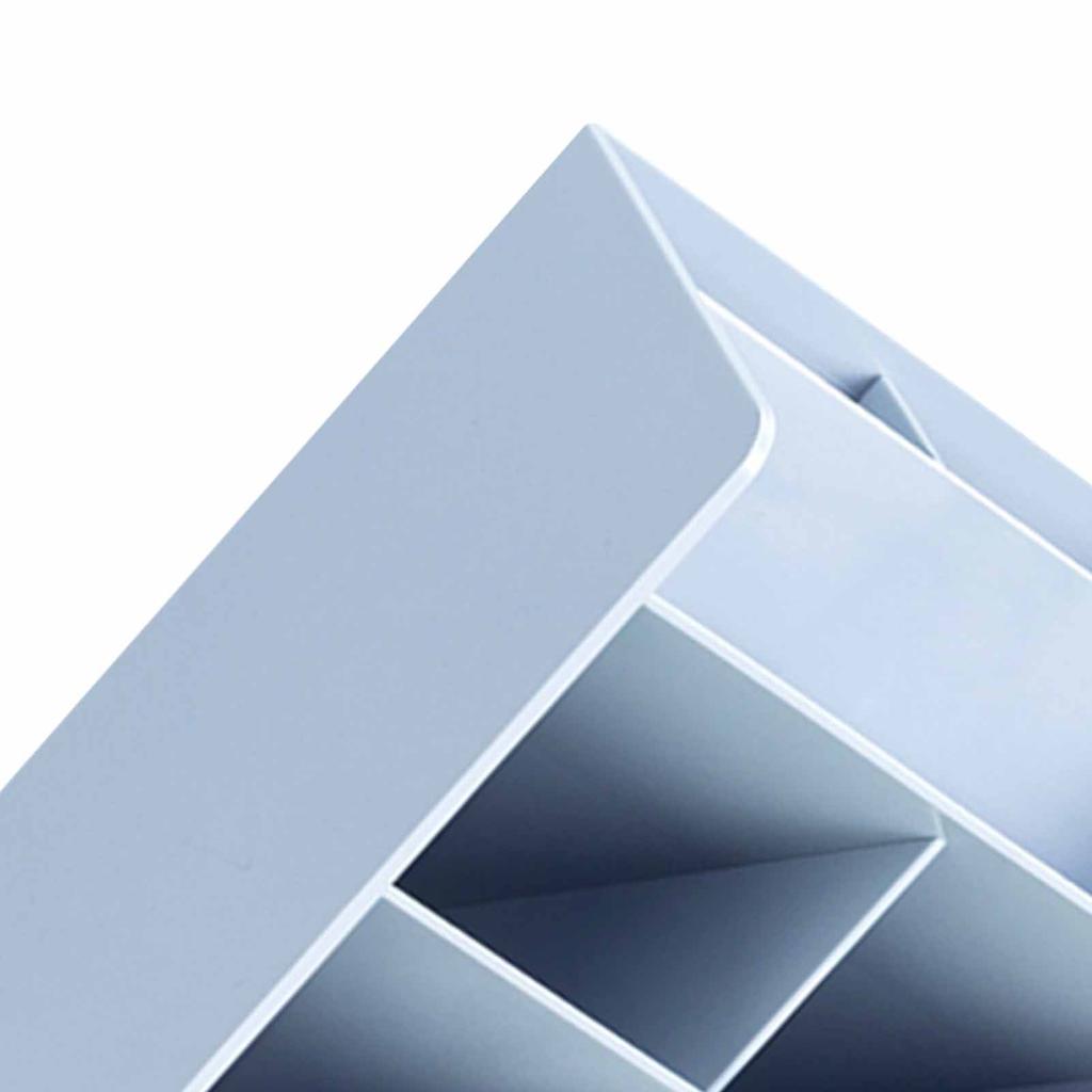 Stifthalter, Mehrzweck, Große Kapazität, Modernes, Einfaches, Schräges Design, 5 Fächer, Bleistifthalter