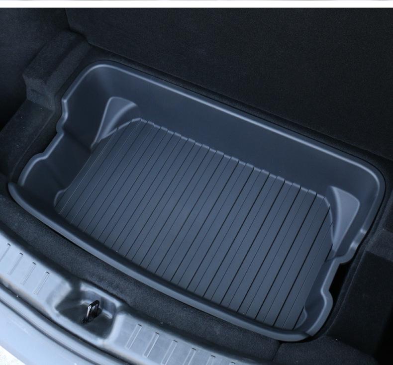 Compatible with Refreshed Tesla Model Y Trunk Storage Box, Dual-Layer Storage Box, Item Organizer.