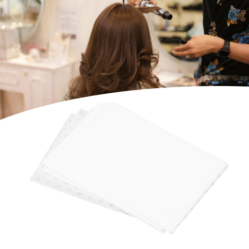 1000PCS Hair Perm Paper Breathable Heatproof High Toughness Thin Mesh Hair Styling Curling Paper for Home Salon Shop
